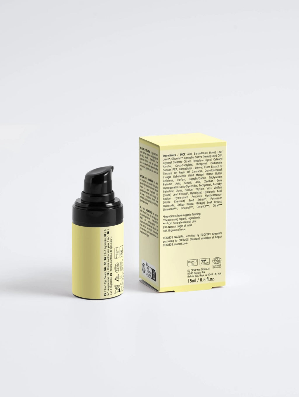 3 - in - 1 Eye Cream - Nuderme