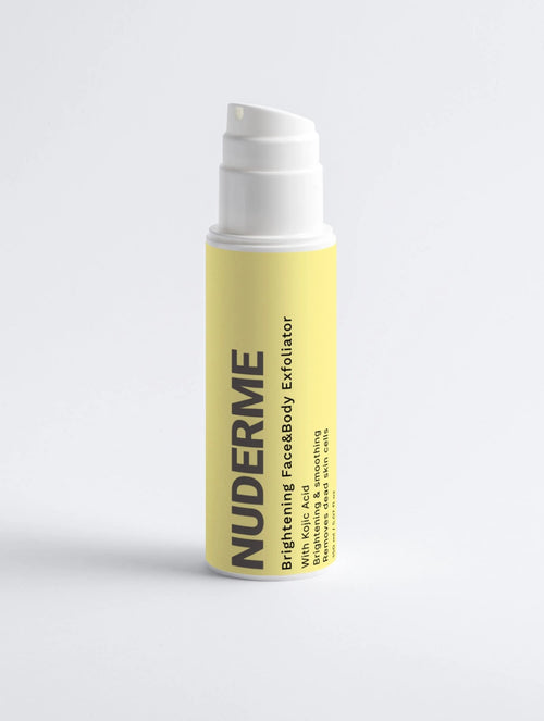 Brightening Face&Body Exfoliator - Nuderme