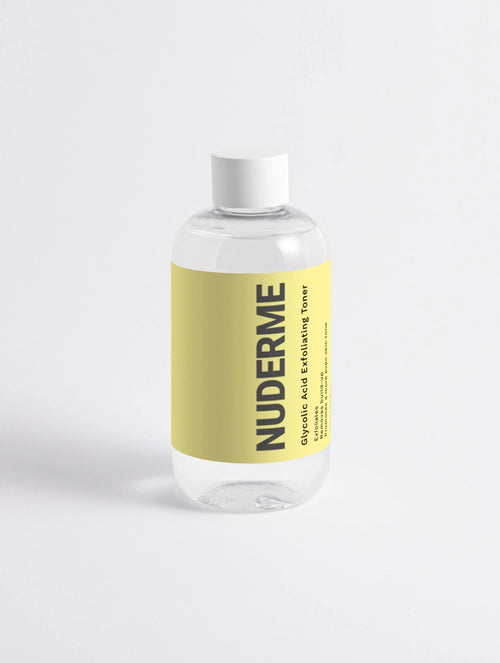 Glycolic Acid Exfoliating Toner - Nuderme