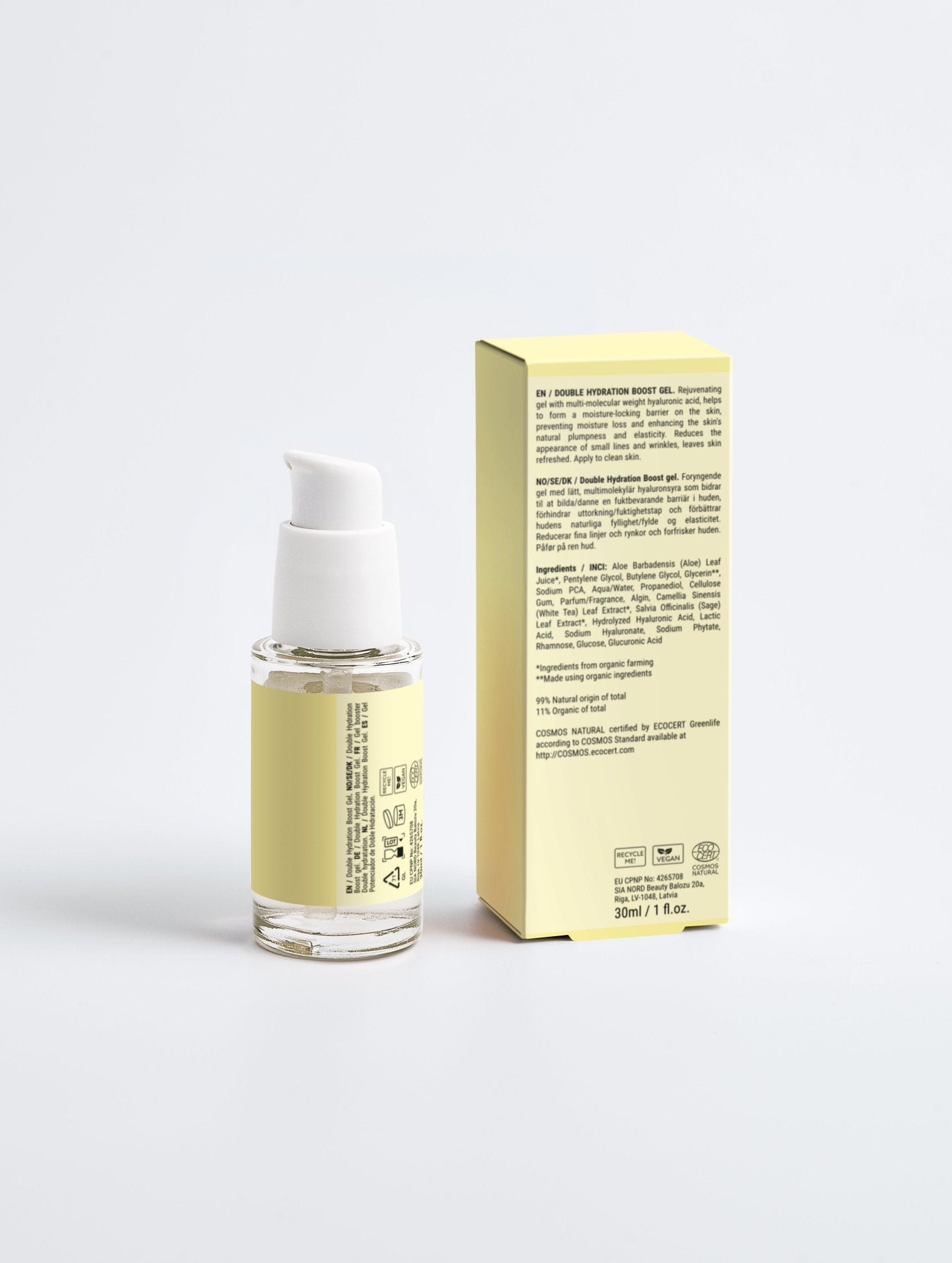 Hyaluronic Acid Boost Gel - Nuderme