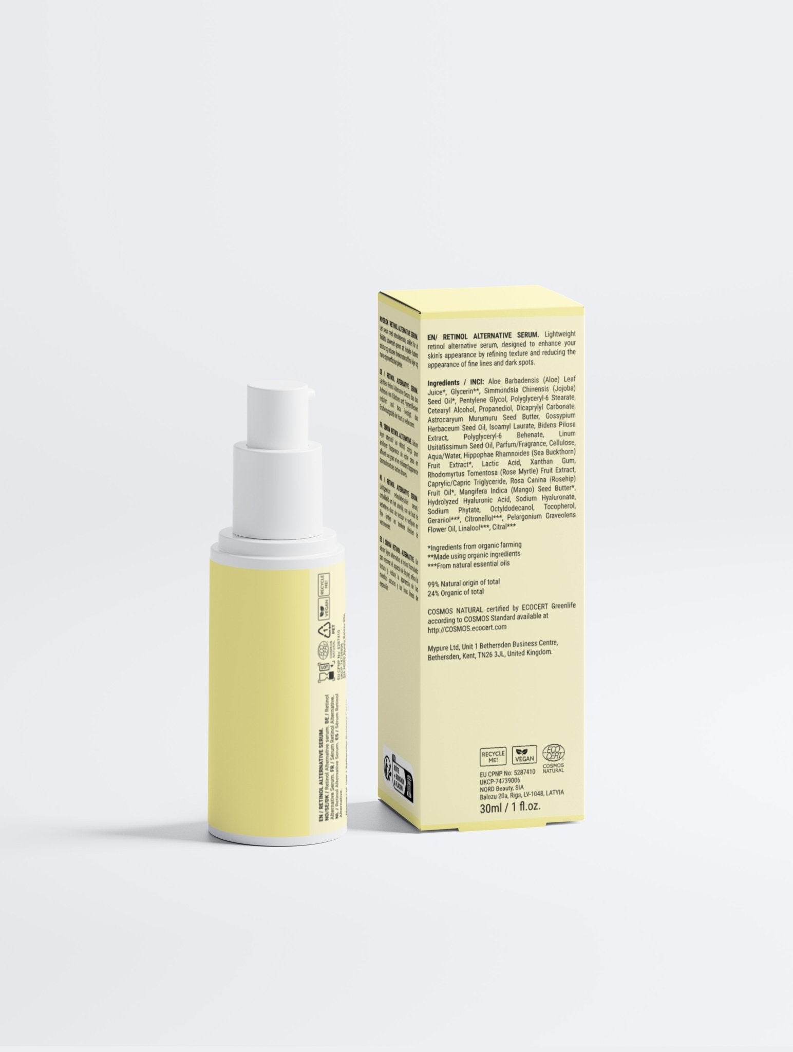 Retinol Alternative Serum - Nuderme
