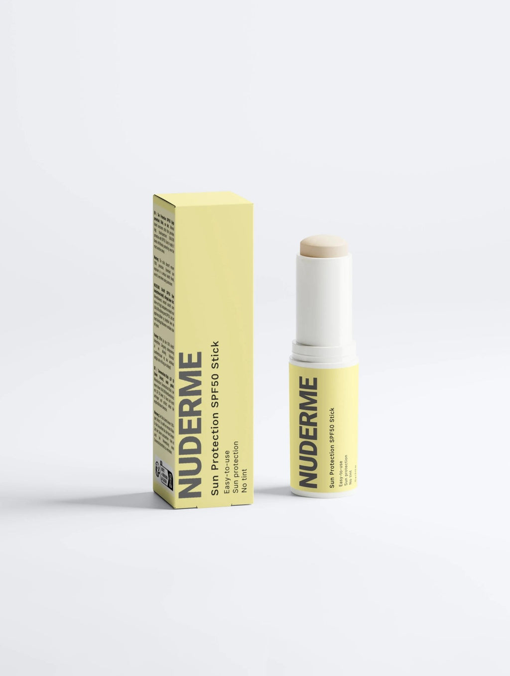 Sun Protection SPF50 Stick, no tint - Nuderme